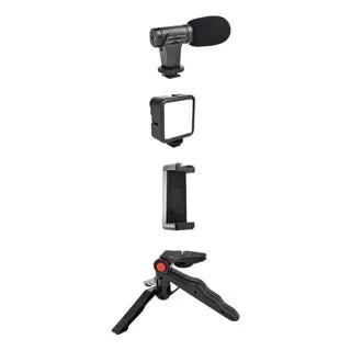 Kit De Gravação de Vídeos e Fotos 4 Em 1 para Celular MTG-2222