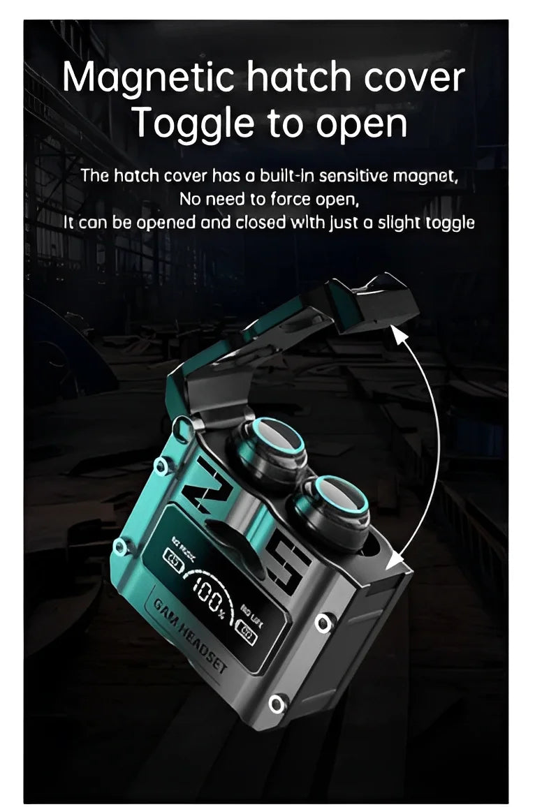 Fone De Ouvido Sem Fio Bluetooth M25 TWS Com Controle De Toque e Redução De Ruído com Microfone