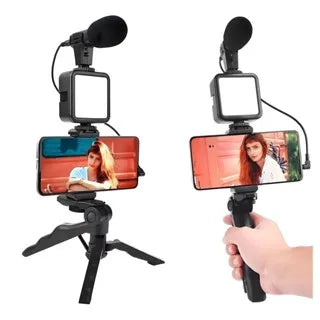 Kit De Gravação de Vídeos e Fotos 4 Em 1 para Celular MTG-2222