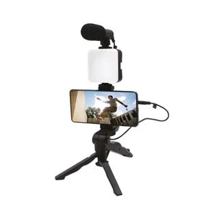 Kit De Gravação de Vídeos e Fotos 4 Em 1 para Celular MTG-2222