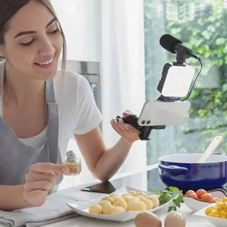Kit De Gravação de Vídeos e Fotos 4 Em 1 para Celular MTG-2222