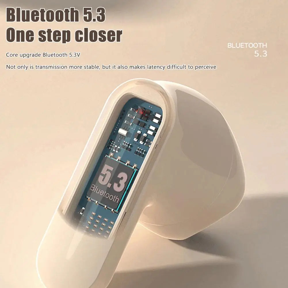 Fones de ouvido Bluetooth com tela LCD deslizante Touchscreen