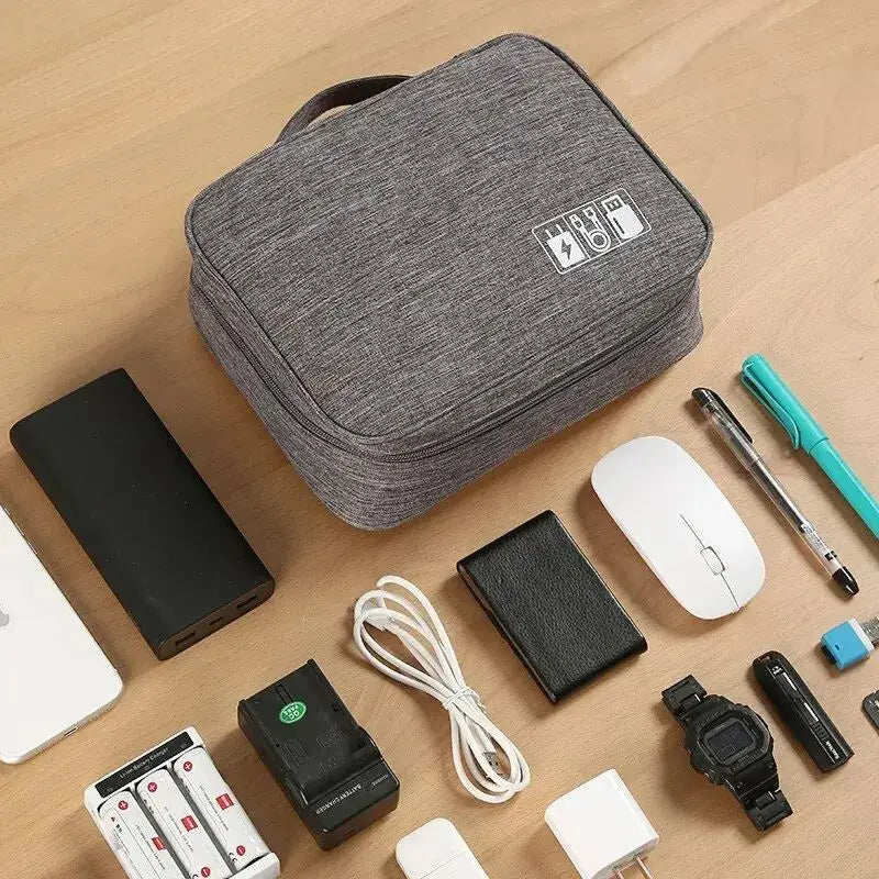 Bolsa Impermeável Organizadora de Cabos de Dados