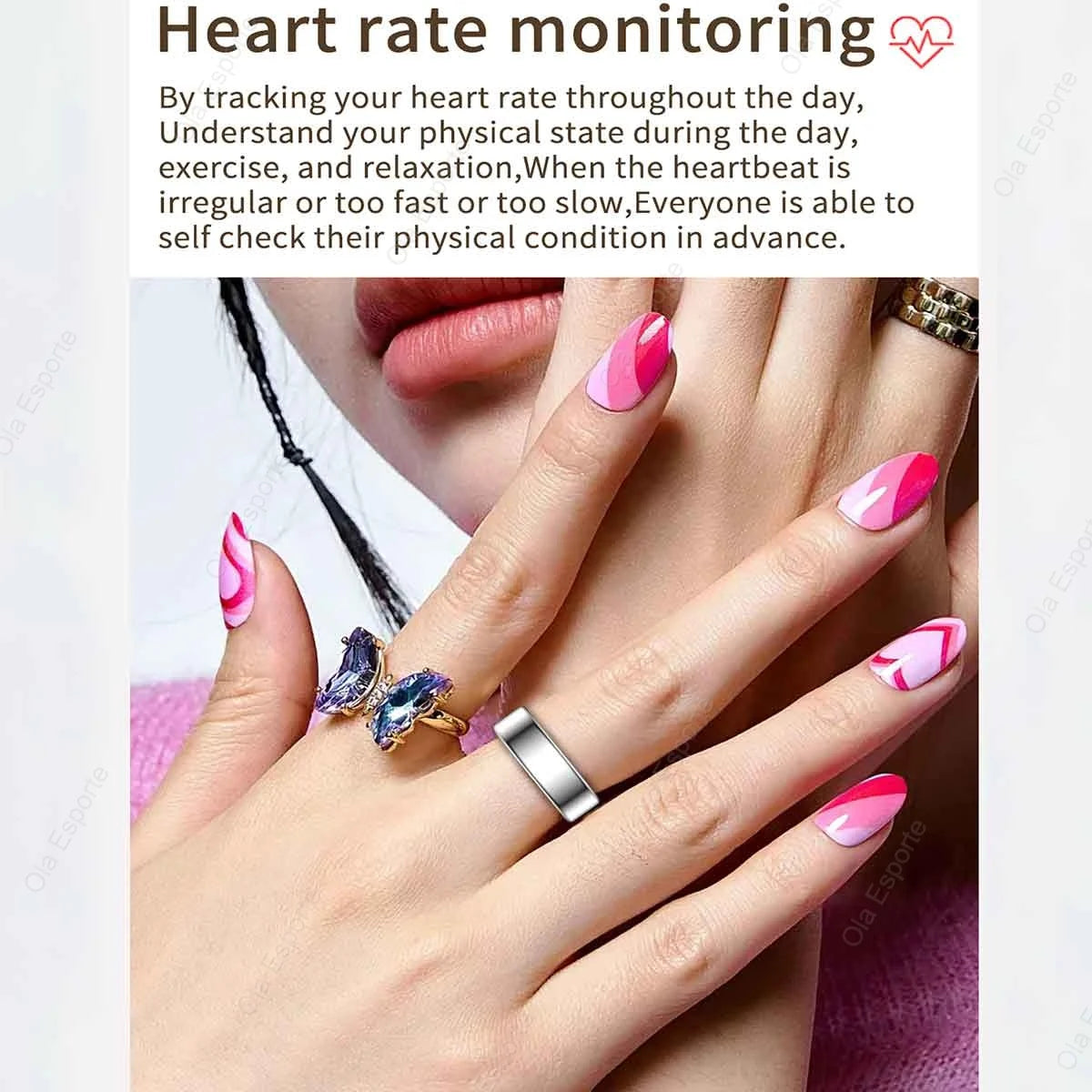 Smart Ring Anel Inteligente Ola Esporte 2025