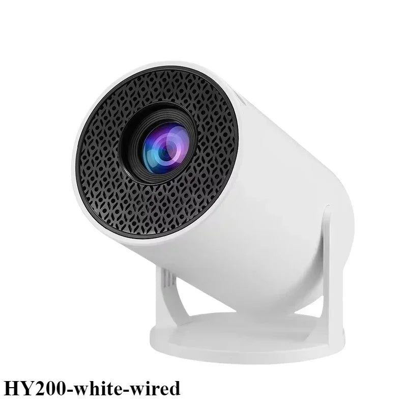 Projetor inteligente 1080P | Lente ajustável de 270°