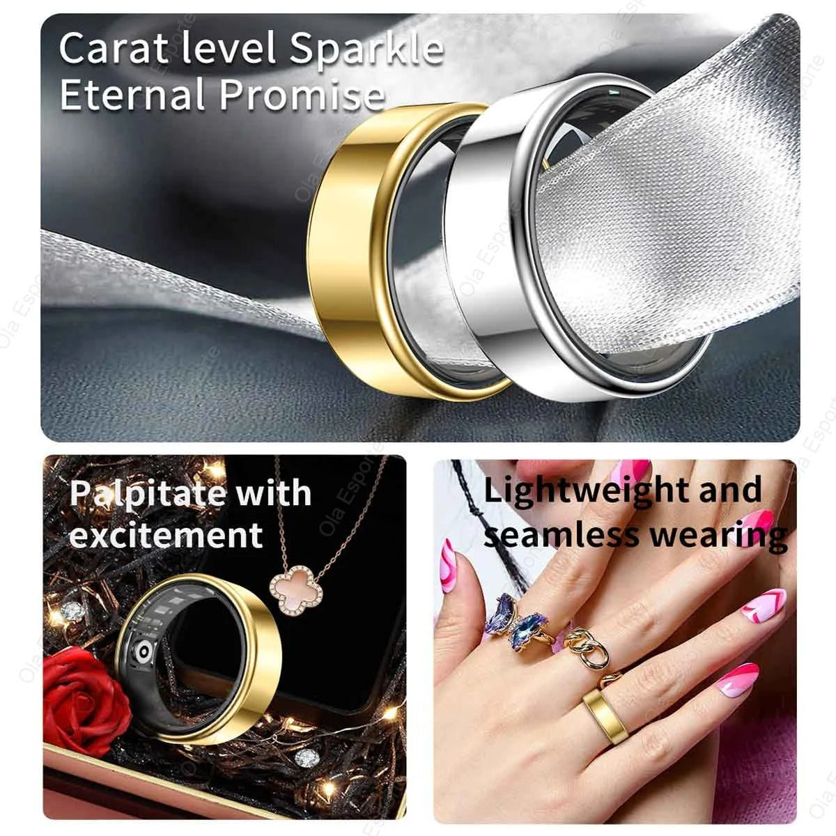 Smart Ring Anel Inteligente Ola Esporte 2025
