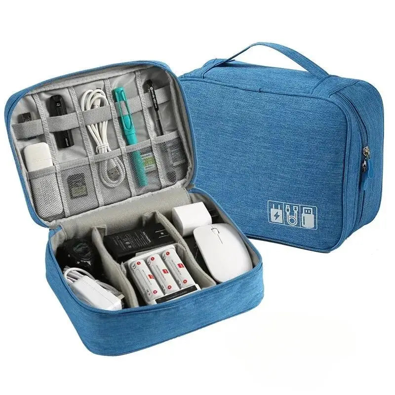 Bolsa Impermeável Organizadora de Cabos de Dados