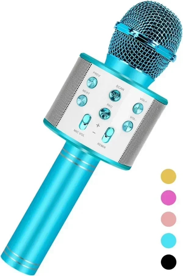 Microfone de karaokê portátil