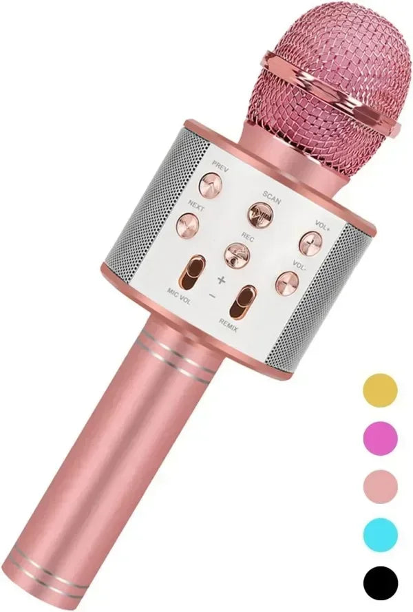 Microfone de karaokê portátil