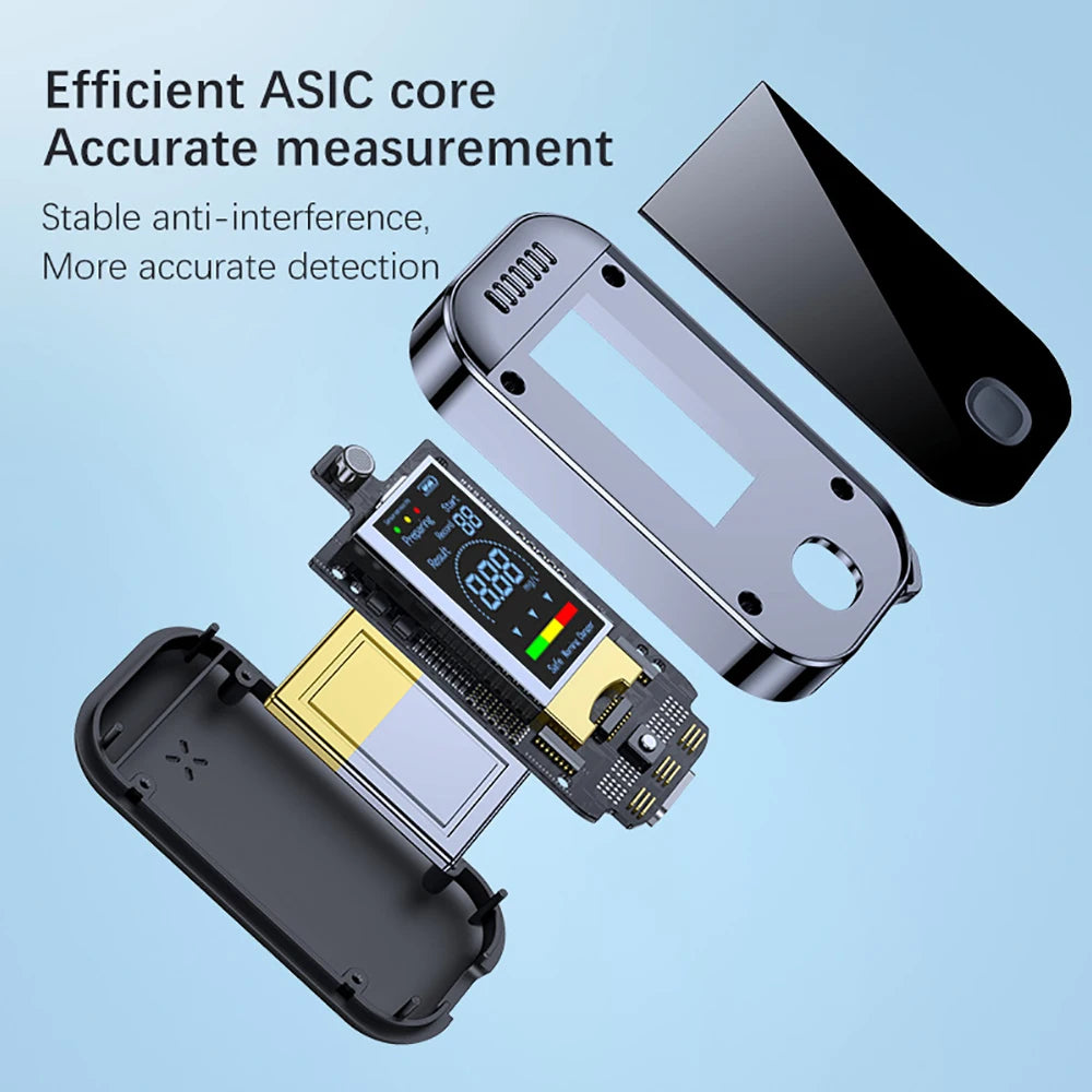 Mini detector de álcool - "Bafômetro" portátil