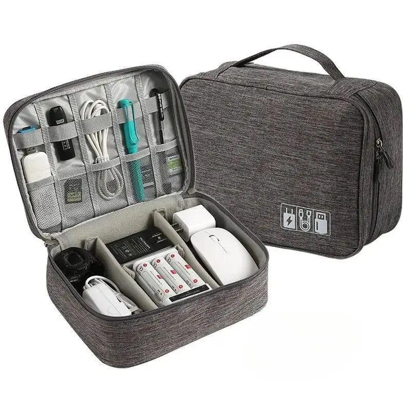 Bolsa Impermeável Organizadora de Cabos de Dados